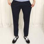 도크네 여름 밴딩 스판 남성 린넨팬츠 34 35 네이비251