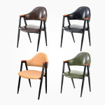 비엠코리아 1 1 비올렛B 식탁의자 카키 1개