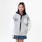 더데이걸즈 더데이걸 착한가격 여아 쿠션지박시야구점퍼 멜란지그레이 160 TGJA24801 50