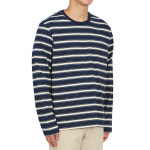 톰브라운 스트라이프 롱슬리브 오버사이즈 티셔츠 MJS225A