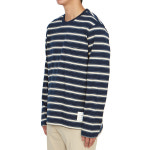 톰브라운 스트라이프 롱슬리브 오버사이즈 티셔츠 MJS225A