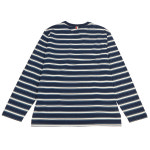 톰브라운 스트라이프 롱슬리브 오버사이즈 티셔츠 MJS225A