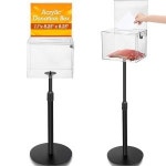 DoubleFill 자물쇠와 열쇠가 1팩 제안 상자 27 9 x 21 x 11 x 8 25 x 8 25 아크릴 기부 상