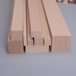 수공 목재 블록 재료 목재 막대 DIY 목재 면 연마재