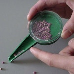 식물 씨앗 파종기 5 파일 조정 가능한 화분 휴대용 꽃 잔디 다기능 디스펜서 도구 Acce