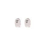 A BATHING APE 베이프 APE HEAD EARRINGS