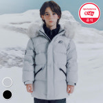 뉴발란스키즈 뉴발란스키즈 ESSENTIAL 립스탑 배색 미디다운 구스 NK9PE4111U