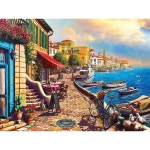 컬러 벨벳 캔버스 송진 페인팅 키트 조경 농장 등대 모자이크 자 3 9 1개 H 120C Resin 40x50