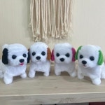 랜덤색상 짖는 퍼피펫 강아지 인형 장난감 힐링 재미 귀여움 어린이 유아 선물 동물 생일 기념일