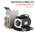Leadshine 3 상 서보 모터 드라이버 전압 0A Nema34 스테퍼 8N M CNC 라우터 용 H2-2206 0-220VAC 6