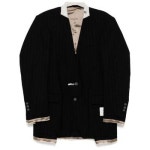 미하라야스히로 25 초크 스트라이프 울 재킷 B14JK051 TP434083097 124705349