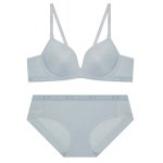 게스언더웨어 게스 속옷 언더웨어 노와이어아웃밴드 그레이블루 브라 팬티세트 80C 90 S GCWBR865GCWBP865GB LDN643 JJL932