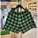 Seersucker Check Shorts 가니 잡화