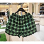 Seersucker Check Shorts 가니 잡화