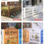 접이식 방부목 슬라이딩 펜스 테라스 발코니 울타리 1 브러쉬로 카바이드 지 높이