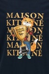 메종키츠네 MAISON KITSUNE Fox Champion t shirt LM00123KJ0008P480