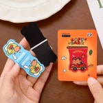 카피바라 책갈피 만화 자석형페이지 클립 거치대 마커 독서 선물 1 4pcs set
