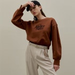 아틀리에나인 아틀리에 나인 ATELIER NAIN GRAPHIC CROP MAN TO MAN T-6694
