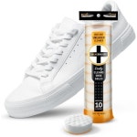 SneakERASERS 신발 클리너 운동화 얼룩 슈케어 스니커즈 인스턴트 솔과 양면 스펀지로 청소 밑창 1팩