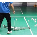 셔틀콕 수거기 접이식 피커 배드민턴 정리 공 스텐 수집기
