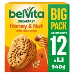 BelVita 벨비타 브렉퍼스트 비스킷 허니 앤 너트 12x45g 6개