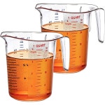 카미르 윈코 9L 1 계량컵 2쿼트 폴리카보네이트 핀트 1쿼트 PMCP 8OZ PMCP200