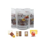 우리밀 꼬마꿀약과 150gX7봉우리밀약과미니간식어르신아이약과세트개별포장대용량유치원추석