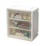 사무실책상 미니 캐비넷 보관함 가정용 파일 서류보관 수납장 3단 G2112