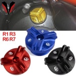 호환 야마하 호환 R6 YZF R7 2021 2022 R1 1998 2020 R3 R6S 2006 CNC 엔진 오일 필러 캡 플러그