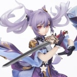 Judai 오리지널 APEXTOYS 원신 임팩트 키칭 피어싱 썬더볼트 PVC 액션 피규어 모델 인형 장난감