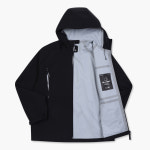 르꼬끄스포르티브 르꼬끄 바람막이 NQJ AGA TRI ATOM 3L 자켓 QP123GJK13-BLK