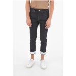 닐바렛 NB22 닐바렛 남성 청바지 THE GODFATHER OF DENIM Skinny Jeans with Contrasting Cuffed Ankles 452911