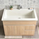 대형 싱크대 반려동물 색상메모란 다용도실 원목 깊은 목욕 수조 세면대 욕조