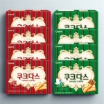 크라운 크라운 쿠크다스 128g 4팩 쿠크다스 커피 128g 4팩 체크 담요 1개 쿠크다스 쿠크다스 커피 체크 담요