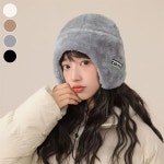 여성 겨울 방한모자 귀달이 보들보들한털 예쁜웜모자