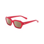 SITO SHADES KINETIC 남녀공용 스퀘어 Polarized 선글라스 in Sorbet Lime 그린 238