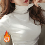 2020 기모 슬 림 터 틀 넥 상의 가 을 겨울 프 라 이 머 티셔츠 05 기모 사이즈 60 - 70kg