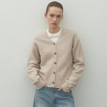 나인 나인 ESSENTIAL WOOL CLOUD CARDIGAN CD2165SG