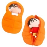 짱구 침낭 파우치 인형포함 1P 미니 동전지갑 키홀더