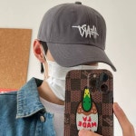 여자 남자 영문 사이즈 조절 커플 모자