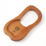 썬즈봉봉 마호가니 10음계 리라 미니하프 우드 하프배우기 배우기쉬운악기 하프레슨 하프악기 미니하프리라