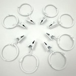 오픈형 커튼 집게링 내경 20pcs 링 고리 부자재