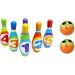 유아 안전한 볼링 놀이 세트 숫자핀 실내 체육활동 어린이집 딸아이 놀이감