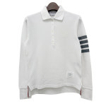 톰브라운 사선완장 긴팔 폴로 티셔츠 FJP053G