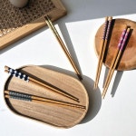 일본 프리미엄 젓가락 세트 5P 패턴스