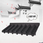 플라스틱 기와 지붕 인테리어 판넬 처마