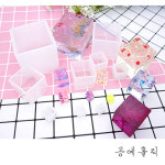 공예홀릭 3 정육면체 몰드 레진몰드 실리콘몰드 레진공예 레진아트 보석몰드 비누몰드 석고몰드 방향제몰드 사각몰드 캔들몰드