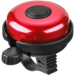 Acmor 클래식 자전거 벨 알루미늄 크고 바삭한 투명 사운드 벨 어른용 키즈용 Red-Left Hand Use-1 pack 1개