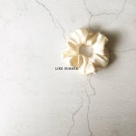 전점 38팩 왕두꺼운 실크 100 실크 사틴 진주 크림 헤어 후프