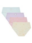 수아팜 여아 캠핑덕 코튼 팬티 4매